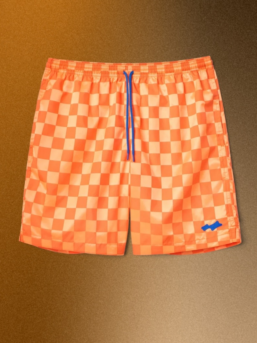 SKYLRK Checker Shorts